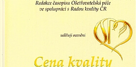 ikona článku Cena kvality pro Dům Žofie