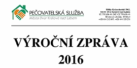 ikona článku Výroční zpráva za rok 2016