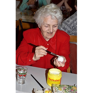 miniatura Velikonoční dílna v DPS Sadová 7